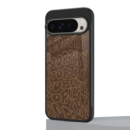 Worthy google pixel 9 pro xl mobile cover | shockproof glass phone case