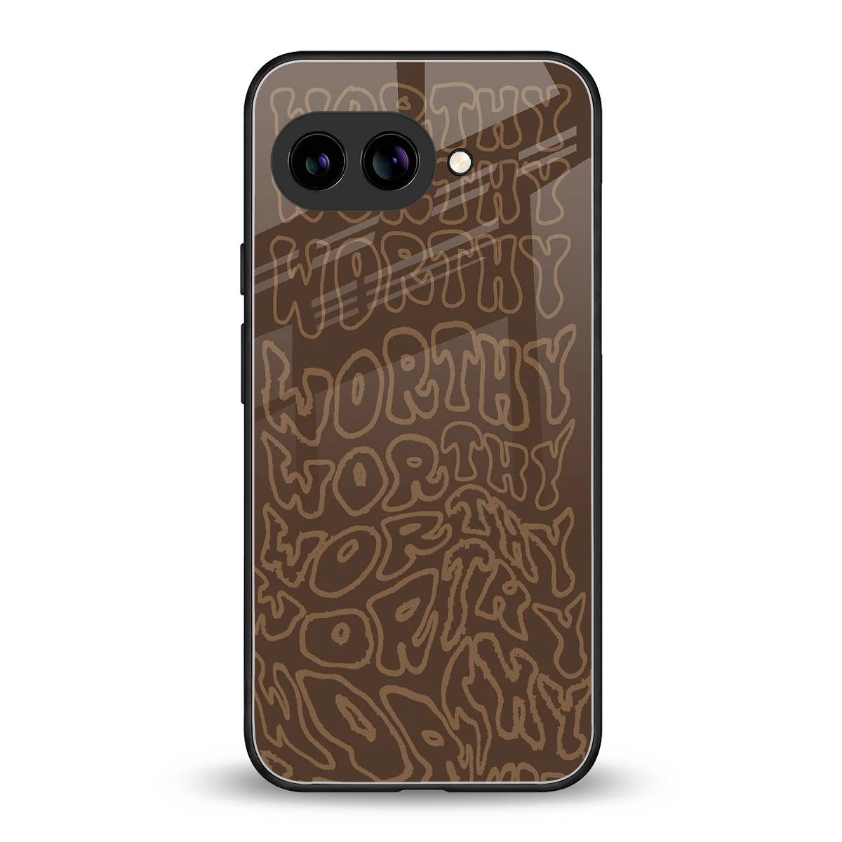 Worthy back phone cover | glass case for google pixel 10a