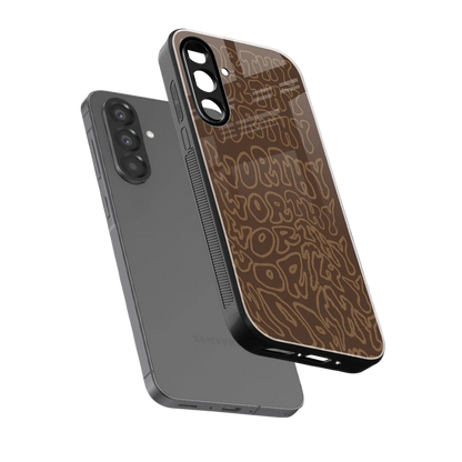 Worthy sleek samsung galaxy a17 5g cover with tempered glass back and TPU edges