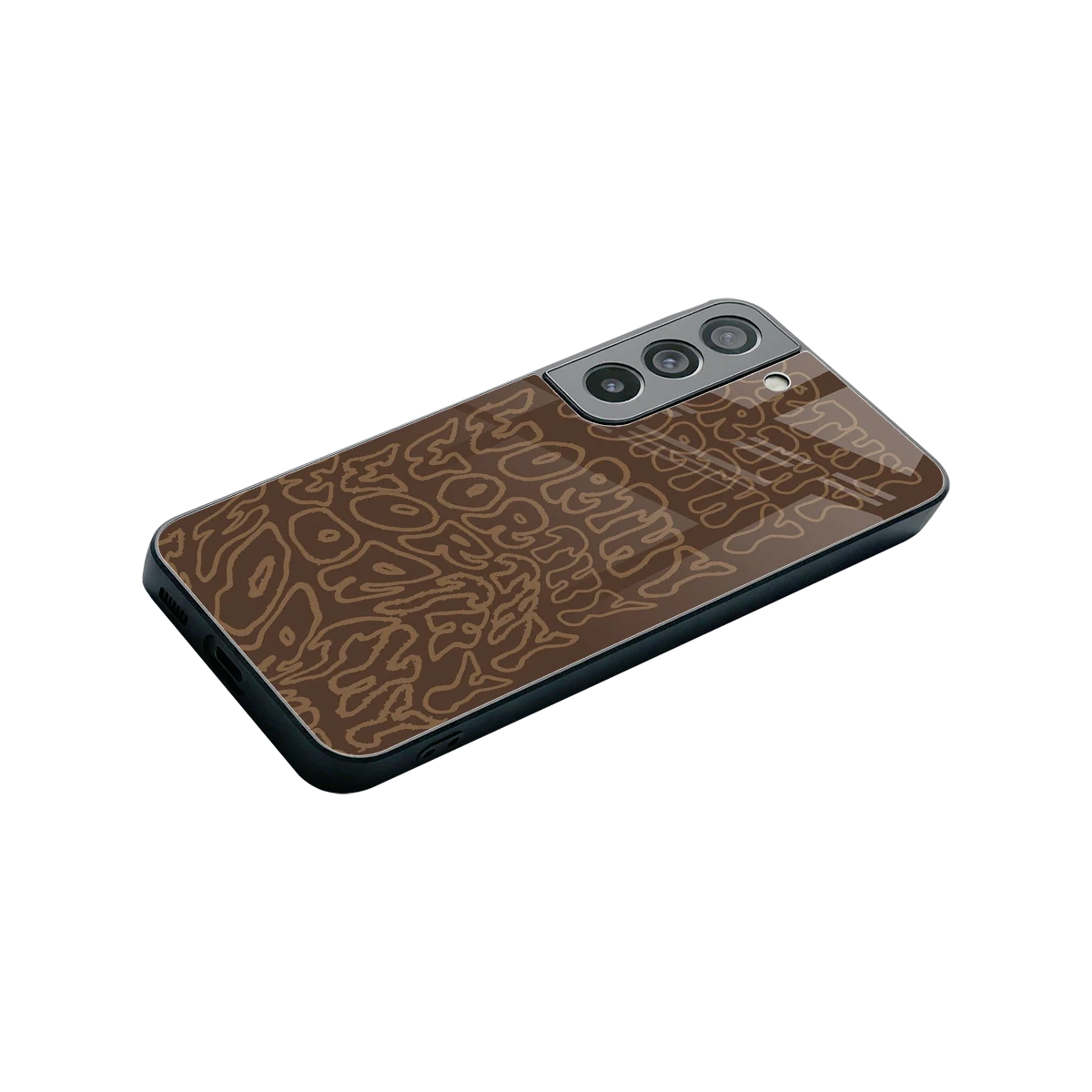 Worthy stylish phone case for samsung galaxy s22 | glossy glass and slim fit