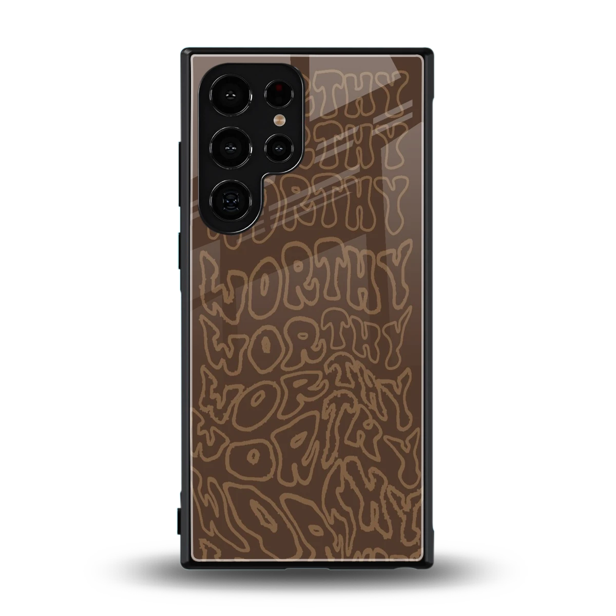 Worthy back phone cover | glass case for samsung galaxy s24 ultra