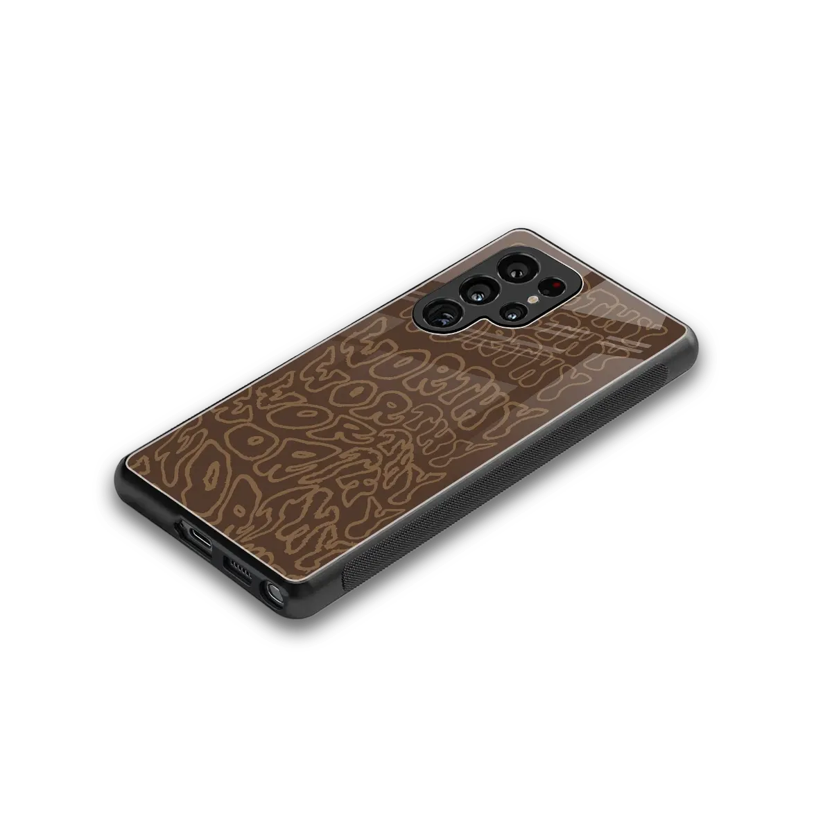 Worthy stylish phone case for samsung galaxy s25 ultra | glossy glass and slim fit