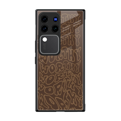 Worthy back phone cover | glass case forvivo v30 pro