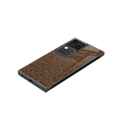 Worthy stylish phone case for vivo v30 | glossy glass and slim fit