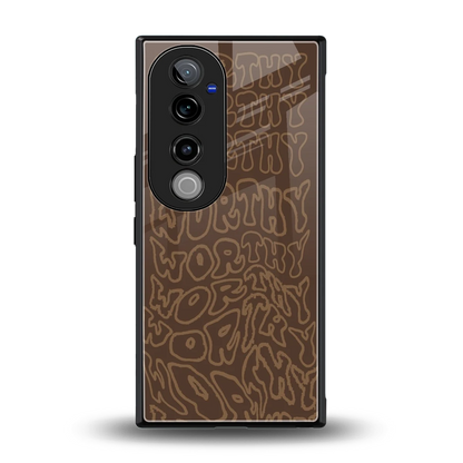 Worthy back phone cover | glass case for vivo v40 pro