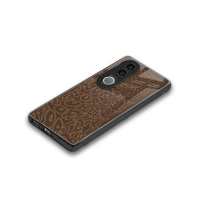 Worthy stylish phone case for vivo v50 | glossy glass and slim fit