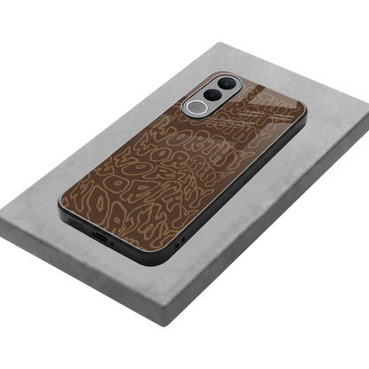 Worthy stylish phone case for vivo v70 fe | glossy glass and slim fit