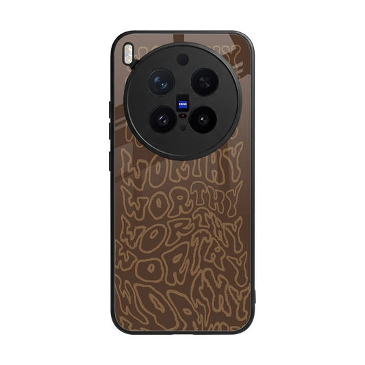 Worthy back phone cover | glass case for vivo x300 pro