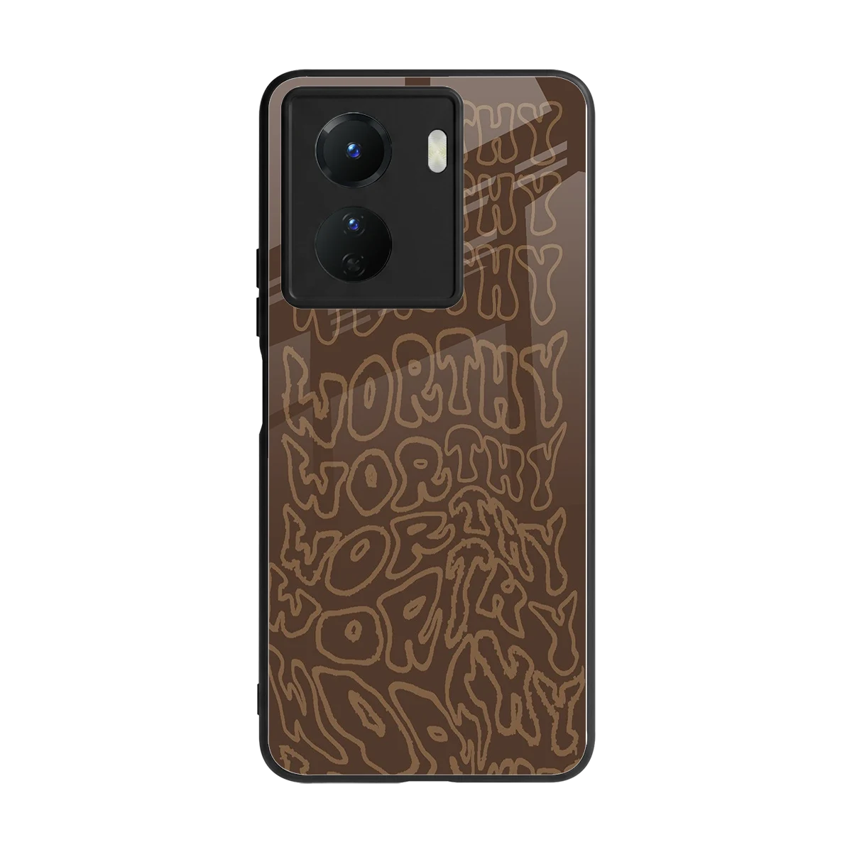 Worthy back phone cover | glass case for vivo y16