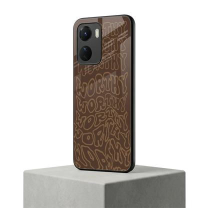 Worthy vivo y16 mobile cover | shockproof glass phone case