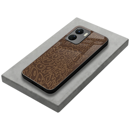 Worthy stylish phone case for vivo y16 | glossy glass and slim fit
