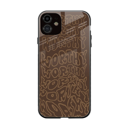 Worthy back phone cover | glass case for iphone 11