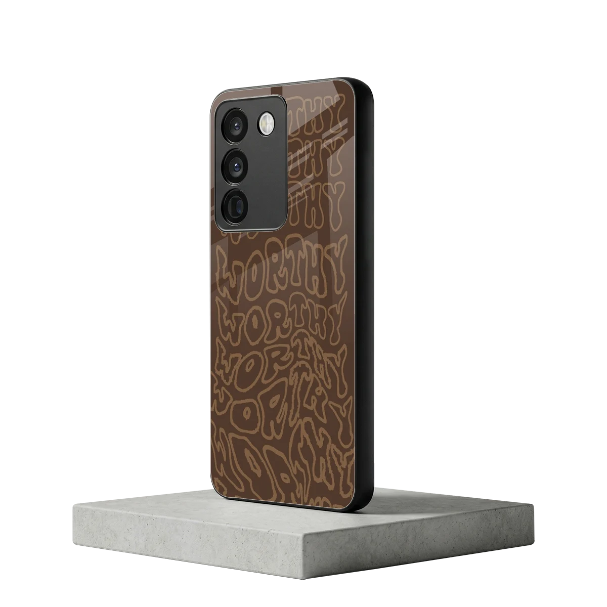 Worthy vivo y200 5g mobile cover | shockproof glass phone case
