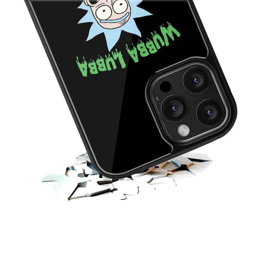 Durable Glass Back Mobile Case for iPhone, Samsung, OnePlus, Google Pixel, Redmi, Vivo, Oppo
