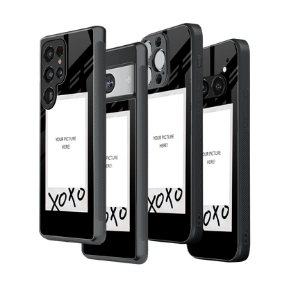 Polaroid Personalised Glass Phone Case