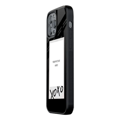 Polaroid Personalised Glass Phone Case