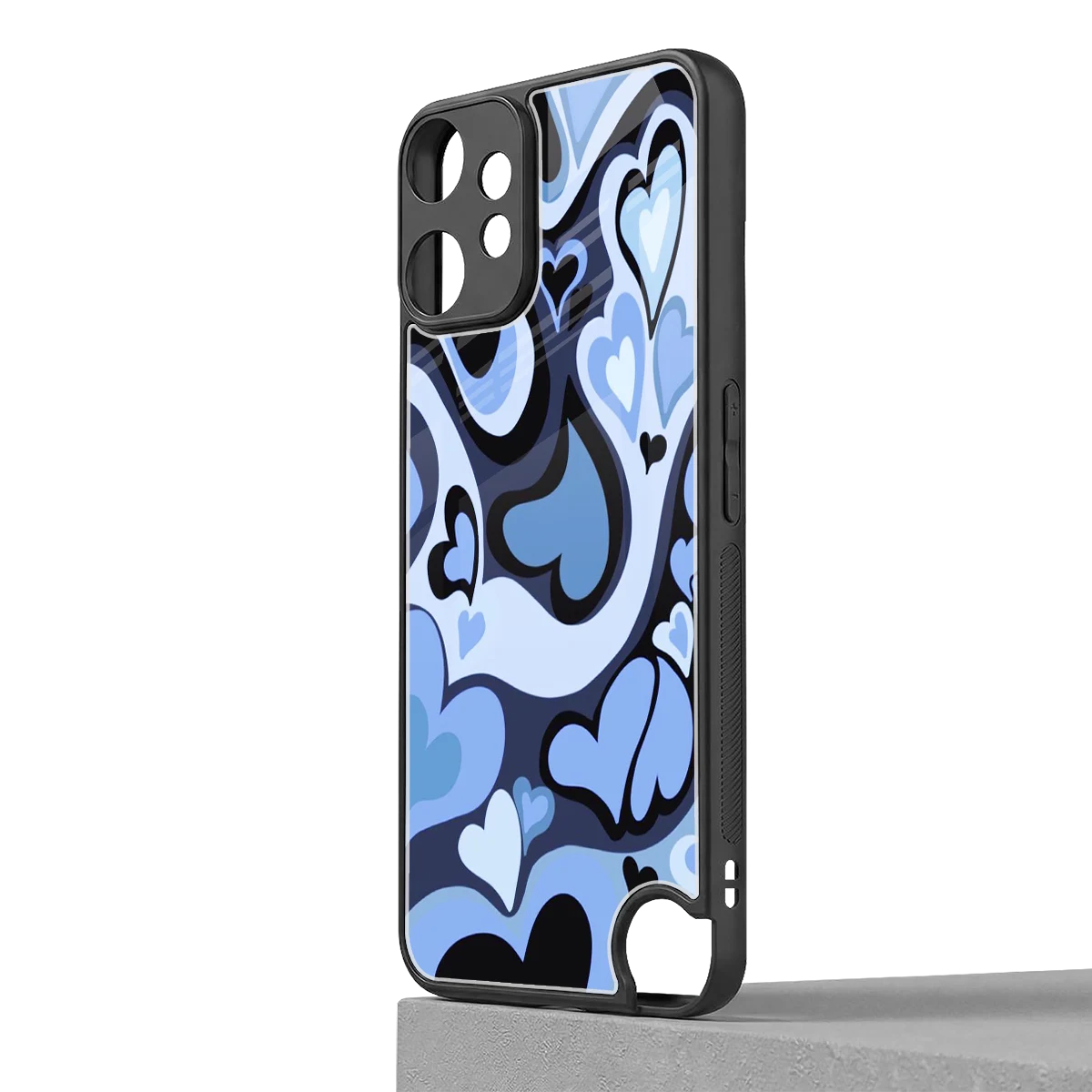 Y2K Blue Meltdown Hearts cmf nothing phone 2 pro mobile cover | shockproof glass phone case