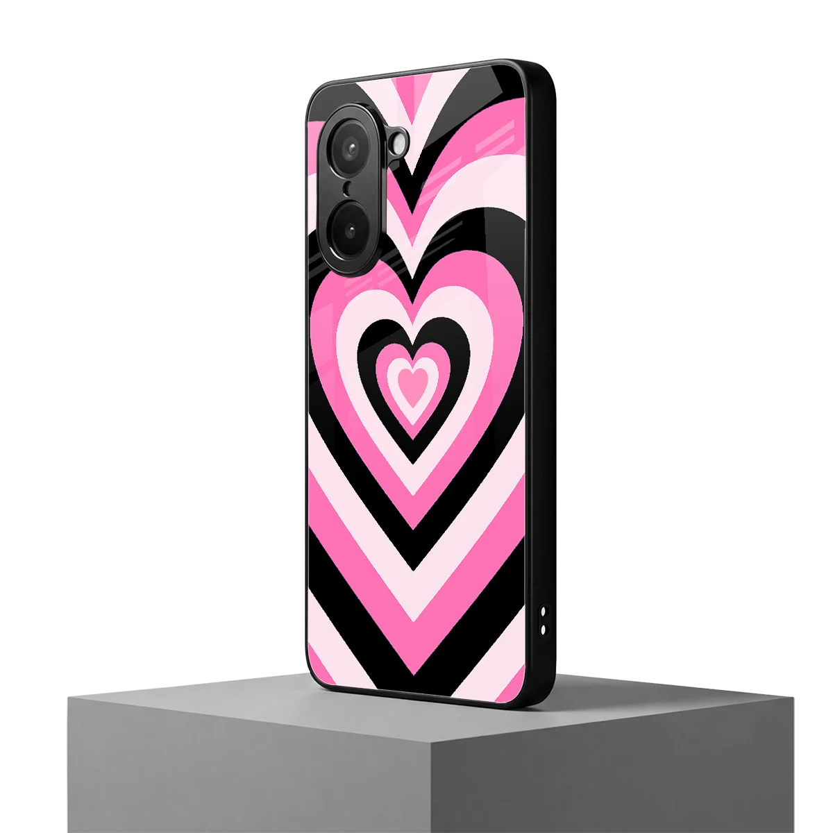 Y2K Bubblegum Hearts oneplus nord ce5 5g mobile cover | shockproof glass phone case