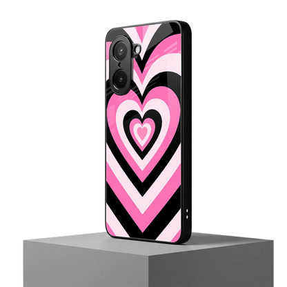 Y2K Bubblegum Hearts oneplus nord ce5 5g mobile cover | shockproof glass phone case