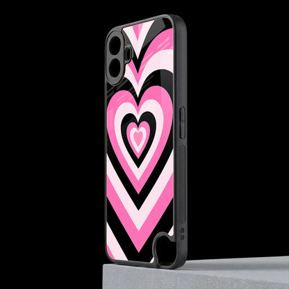 Y2K Bubblegum Hearts cmf nothing phone 1 mobile cover | shockproof glass phone case