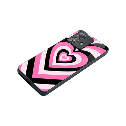 Y2K Bubblegum Hearts stylish phone case for motorola edge 40 neo 5g | glossy glass and slim fit