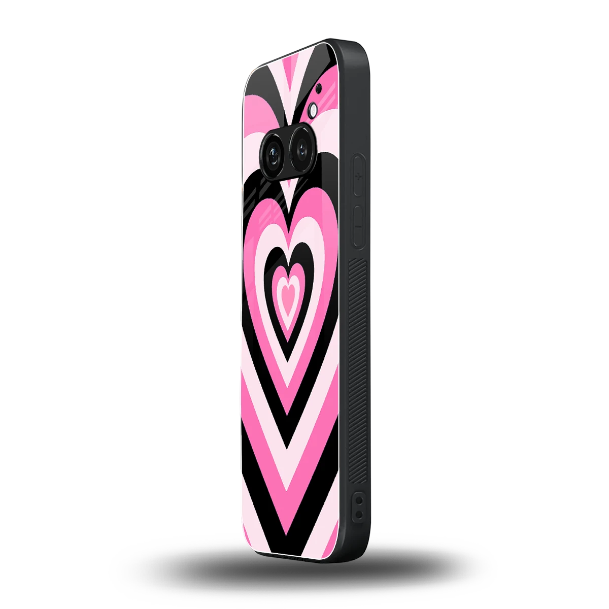 Y2K Bubblegum Hearts nothing phone 2a plus mobile cover | shockproof glass phone case