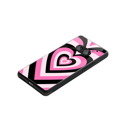 Y2K Bubblegum Hearts stylish phone case for nothing phone 2a plus | glossy glass and slim fit