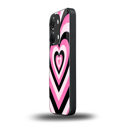 Y2K Bubblegum Hearts oneplus nord 3 mobile cover | shockproof glass phone case