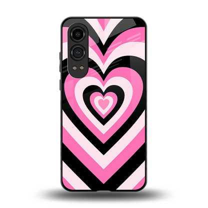 Y2K Bubblegum Hearts back phone cover | glass case for oneplus nord ce 4 lite