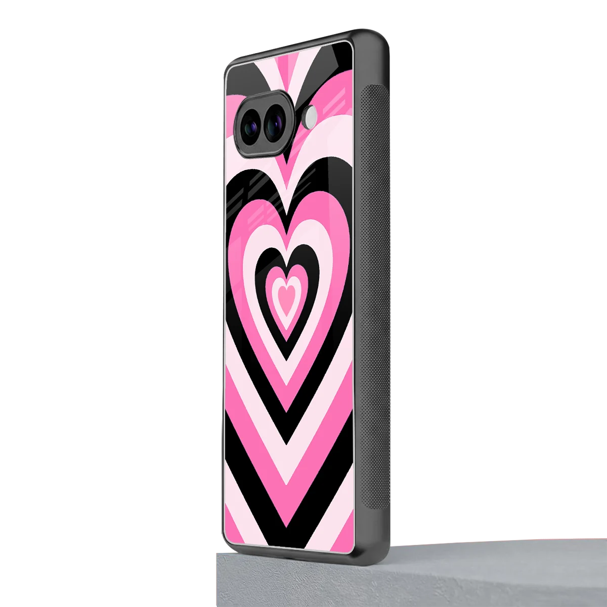 Y2K Bubblegum Hearts google pixel 10a mobile cover | shockproof glass phone case