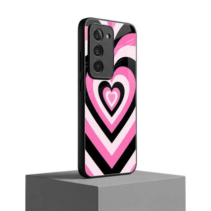 Y2K Bubblegum Hearts redmi 15 5g mobile cover | shockproof glass phone case