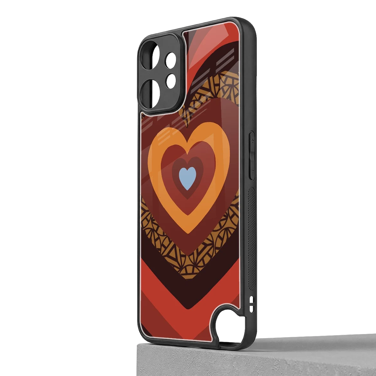 Y2K Caramel Crush Hearts cmf nothing phone 2 pro mobile cover | shockproof glass phone case
