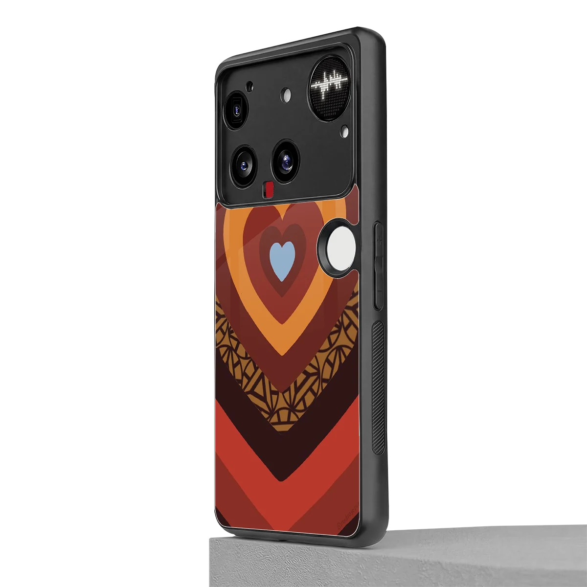 Y2K Caramel Crush Hearts nothing phone 3 mobile cover | shockproof glass phone case