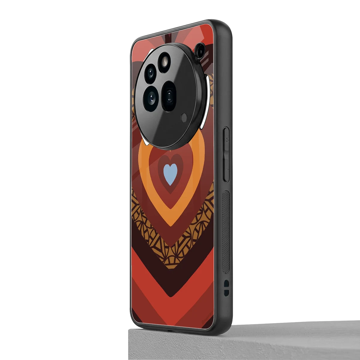Y2K Caramel Crush Hearts nothing phone 3a pro mobile cover | shockproof glass phone case