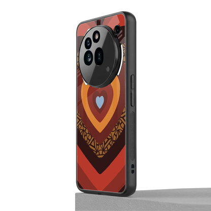 Y2K Caramel Crush Hearts nothing phone 3a pro mobile cover | shockproof glass phone case