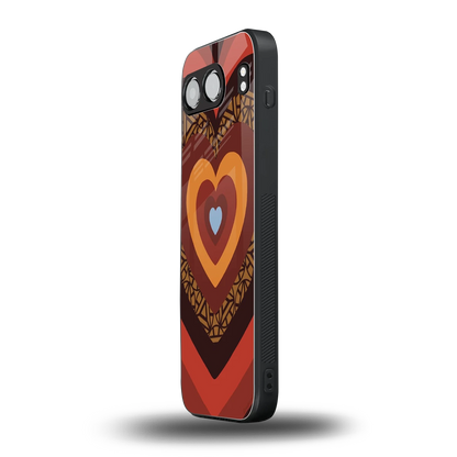 Y2K Caramel Crush Hearts oneplus nord 4 mobile cover | shockproof glass phone case