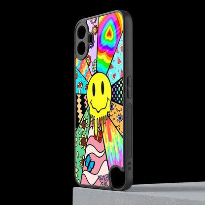 Y2K Doodle cmf nothing phone 1 mobile cover | shockproof glass phone case