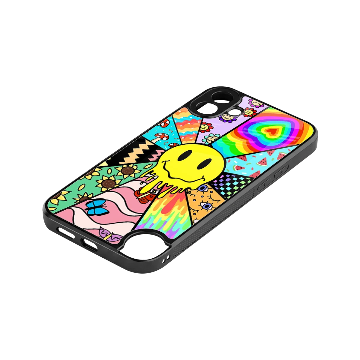 Y2K Doodle stylish phone case for cmf nothing phone 1 | glossy glass and slim fit