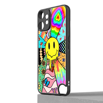 Y2K Doodle cmf nothing phone 2 pro mobile cover | shockproof glass phone case