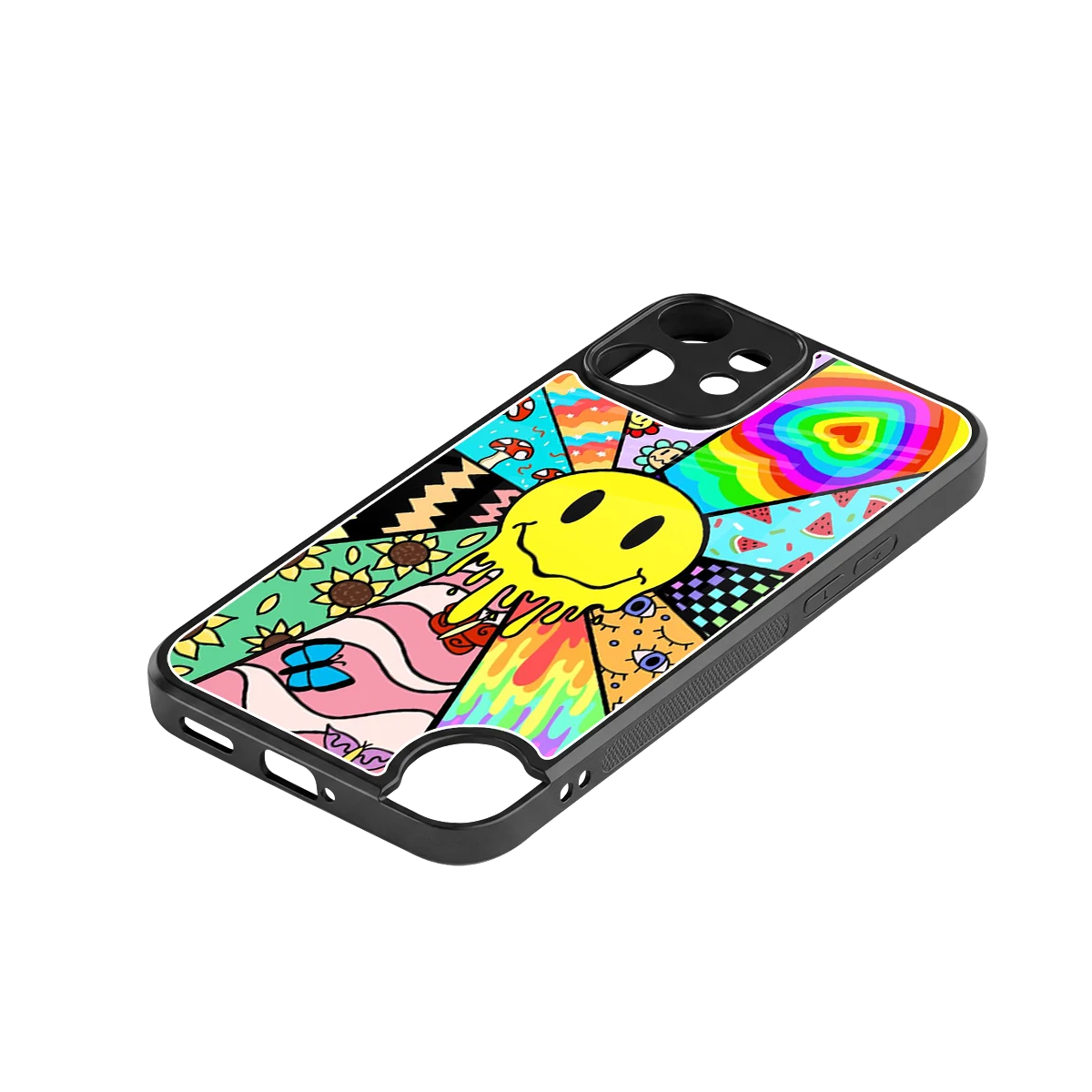 Y2K Doodle stylish phone case for cmf nothing phone 2 pro | glossy glass and slim fit