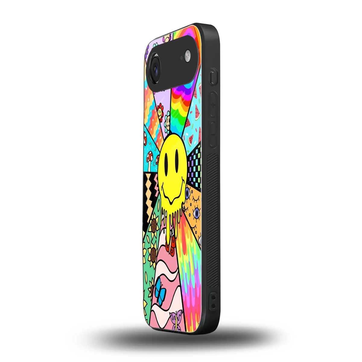 Y2K Doodle iphone air mobile cover | shockproof glass phone case