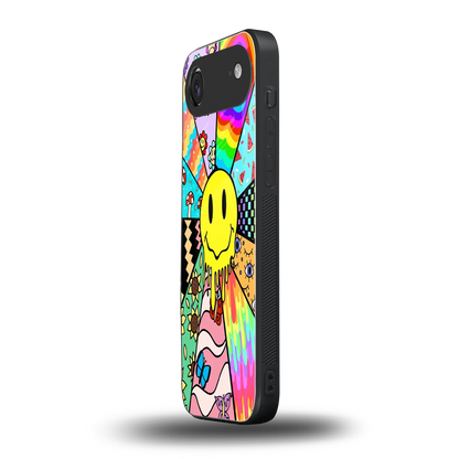 Y2K Doodle iphone air mobile cover | shockproof glass phone case