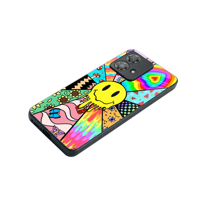Y2K Doodle stylish phone case for motorola edge 40 neo 5g | glossy glass and slim fit