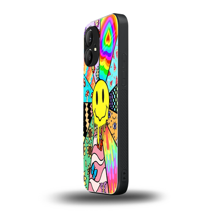 Y2K Doodle nothing phone 1 mobile cover | shockproof glass phone case