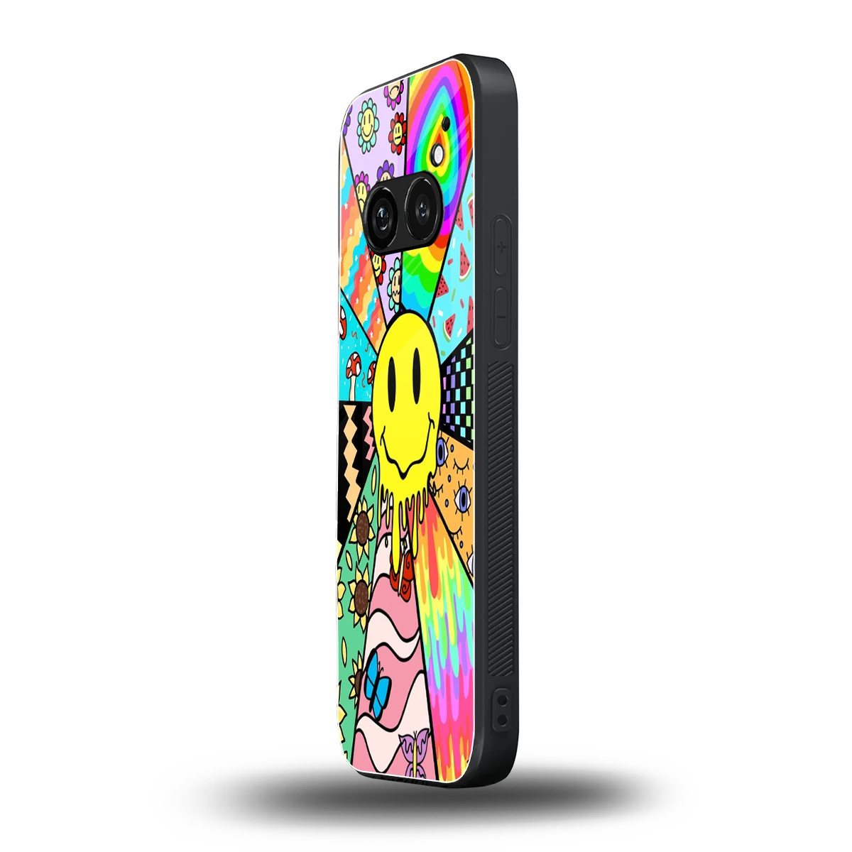 Y2K Doodle nothing phone 2a mobile cover | shockproof glass phone case