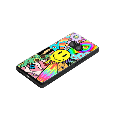 Y2K Doodle stylish phone case for nothing phone 2a | glossy glass and slim fit