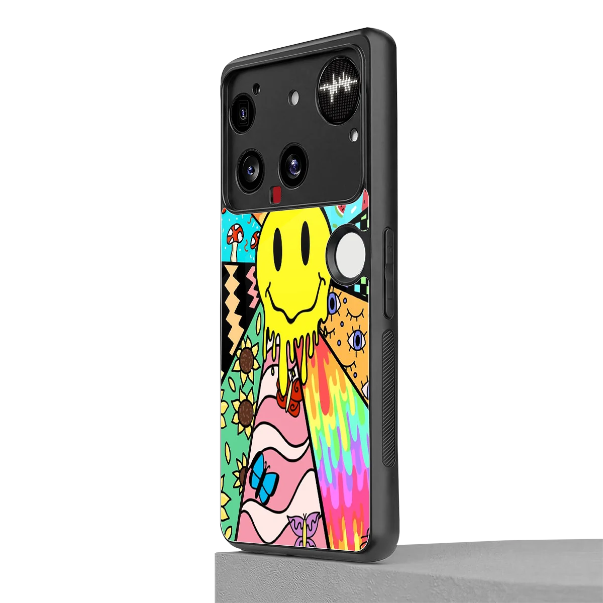 Y2K Doodle nothing phone 3 mobile cover | shockproof glass phone case
