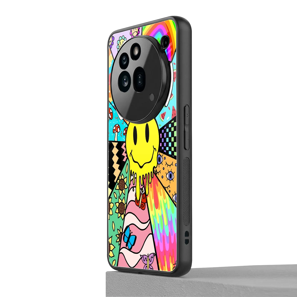Y2K Doodle nothing phone 3a pro mobile cover | shockproof glass phone case
