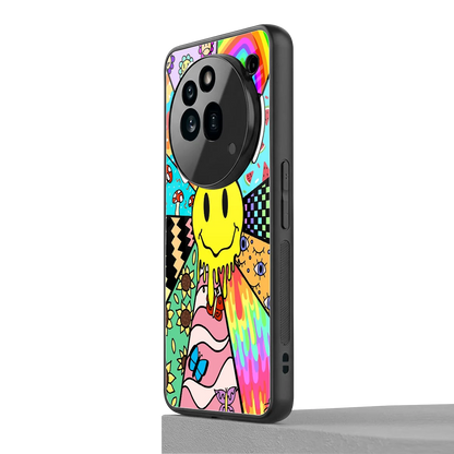 Y2K Doodle nothing phone 3a pro mobile cover | shockproof glass phone case