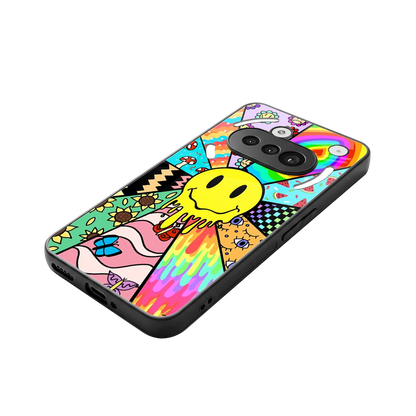 Y2K Doodle stylish phone case for nothing phone 3a | glossy glass and slim fit